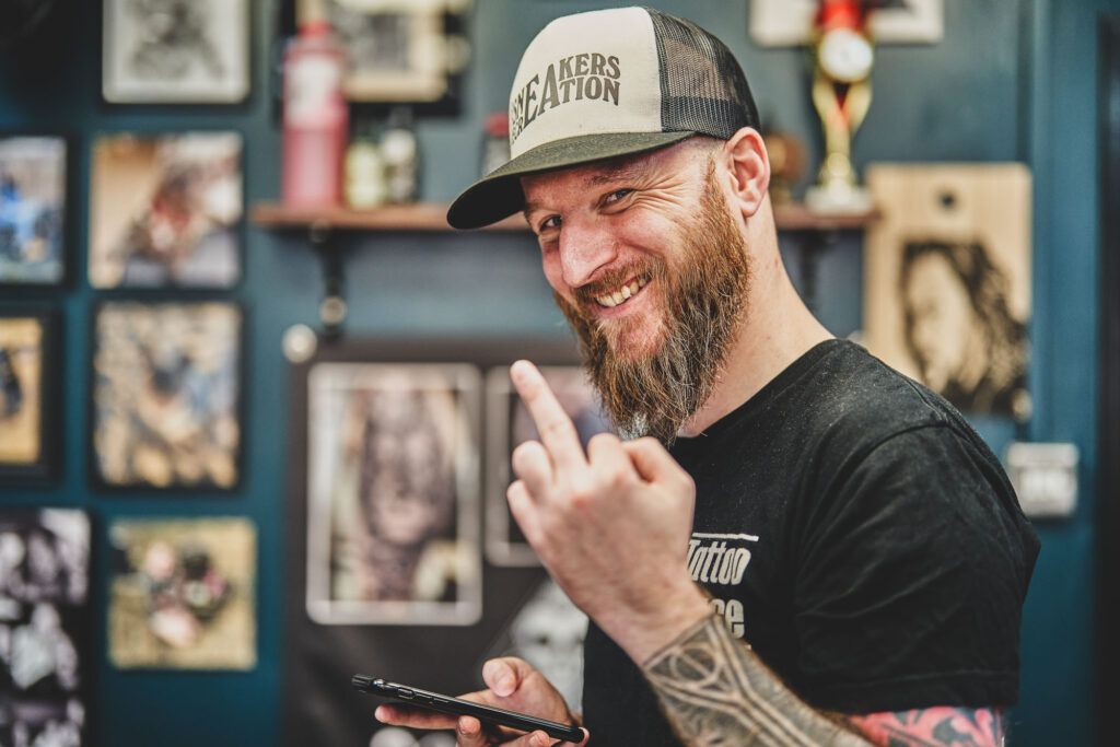 Barry Ford, a Tattoo Removal Laser Technician at Black Dagger Tattoo Norwich