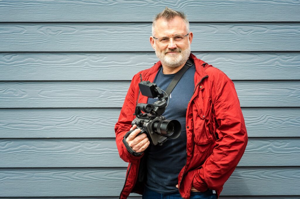 Lee Blancflower, a commercial Photographer in Norwich and owner of Blanc Creative, who specialise in commercial photography and video production