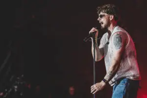 Tom Grennan Music Photography by Blanc Creative Professional Festival Photographer. Tom Brennan headlines Thetford Forest Live Concerts