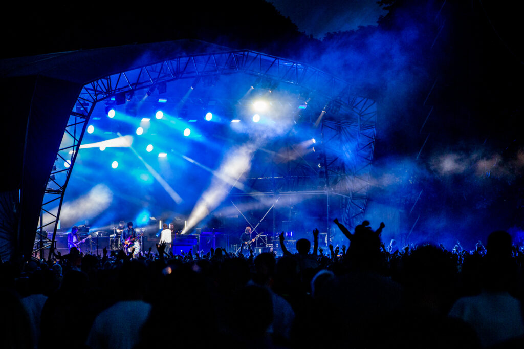 Concert Photography Norwich. Kasabian Photography by Blanc Creative at Forest Live