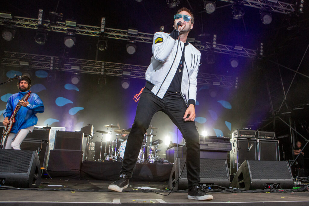 Concert Photography Norwich. Kasabian Photography by Blanc Creative at Forest Live