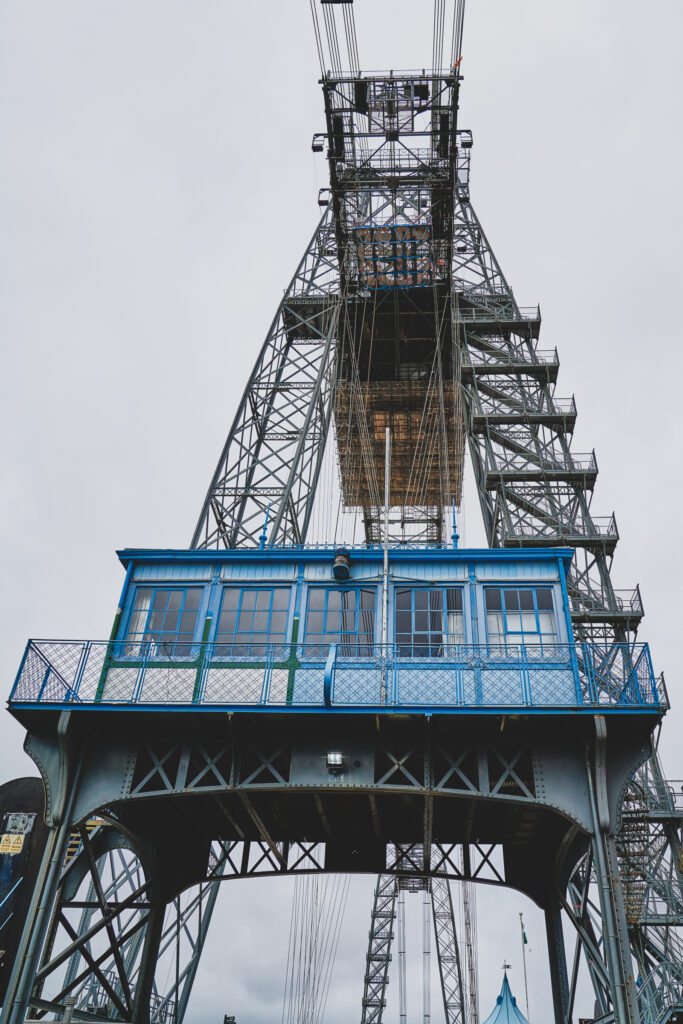 Commercial Photographer Norwich photographs Newport Transporter Bridge, Wales