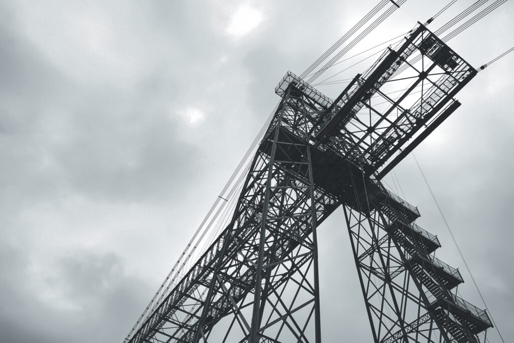 Newport Transporter Bridge by Norwich Engineering Photographer, Blanc Creative