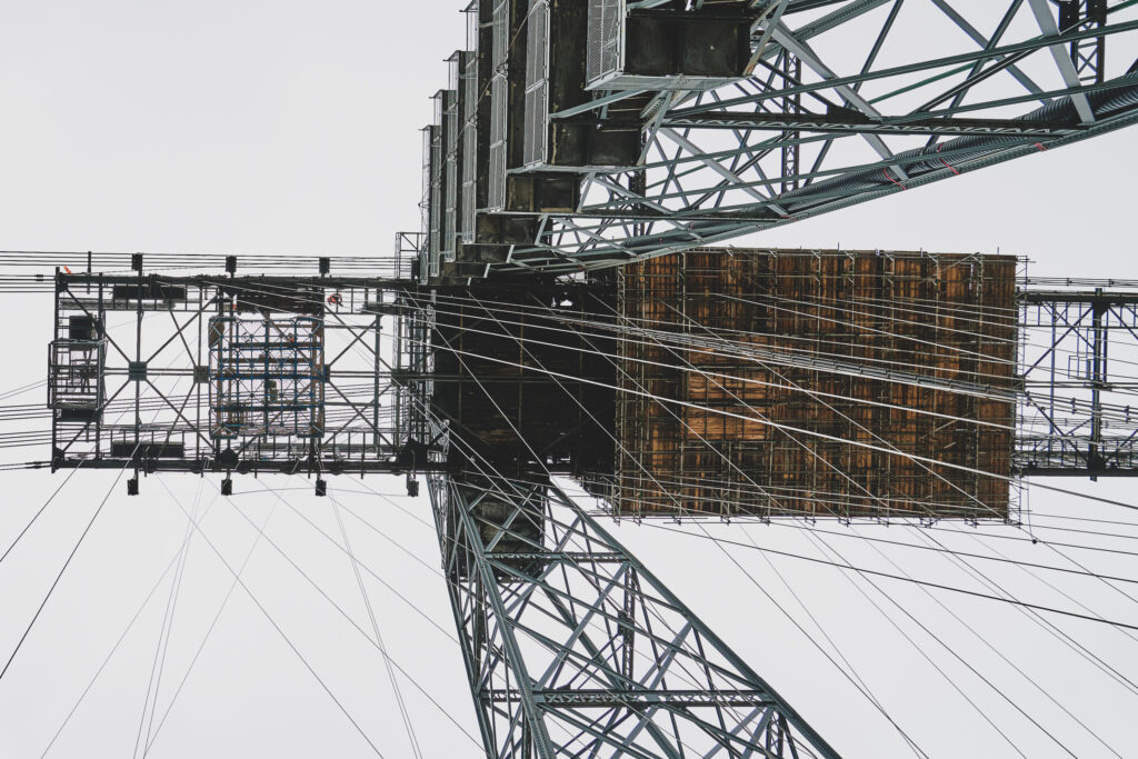 The Newport Transporter Bridge by Norwich Industrial Photographer Blanc Creative