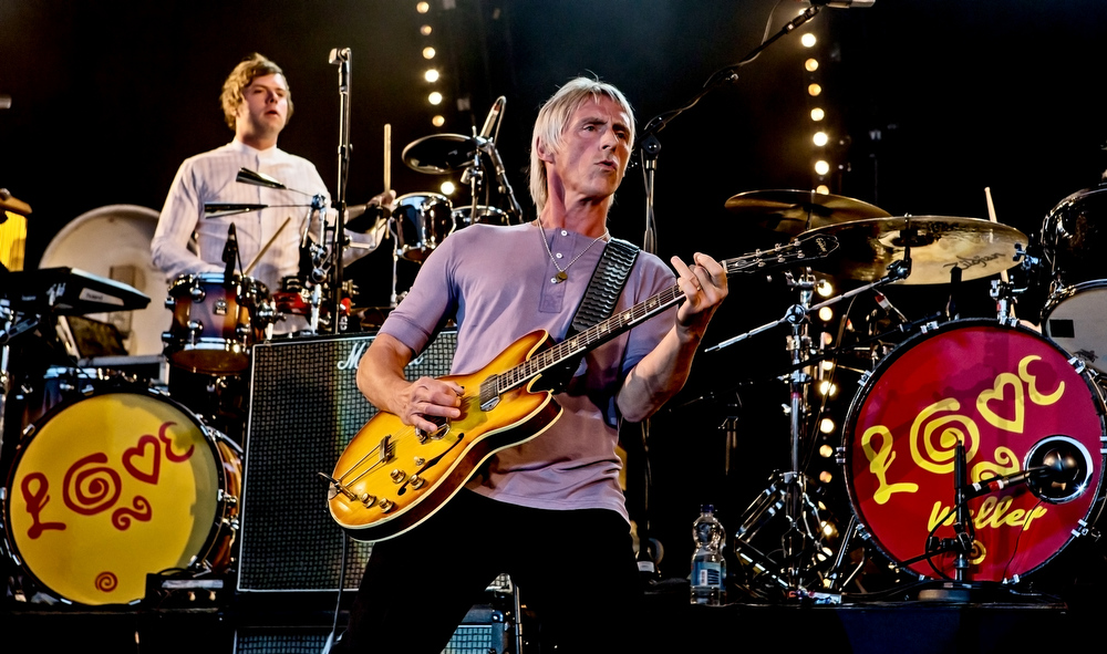 Paul Weller Concert Photography headlining Forrest Live in 2011 at Thetford Forest. Photographed by Lee Blanchflower, Blanc Creative