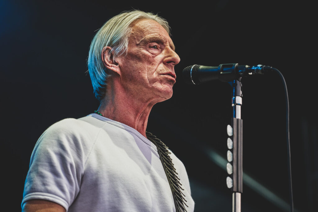 Paul Weller Photography. The Modfather headlines Forest Live 2023 at Thetford High Lodge. Commercial Photography from Blanc Creative Norwich