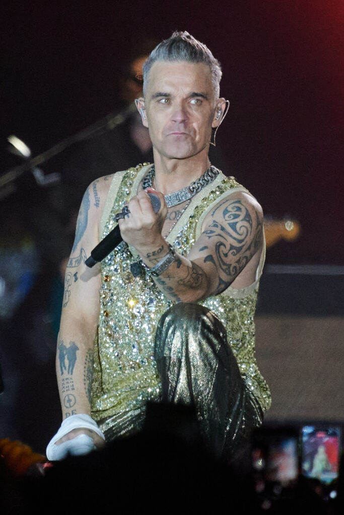 Robbie Williams Photography 2023 Heritage Live - Photography by Lee Blanchflower, Norwich Music Photography