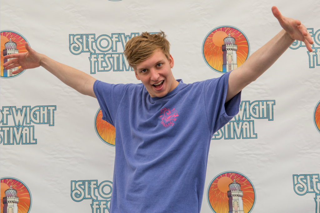 George Ezra Backstage at the Isle of Wight Festival. Norwich Music Photography by LeeBlanchflower