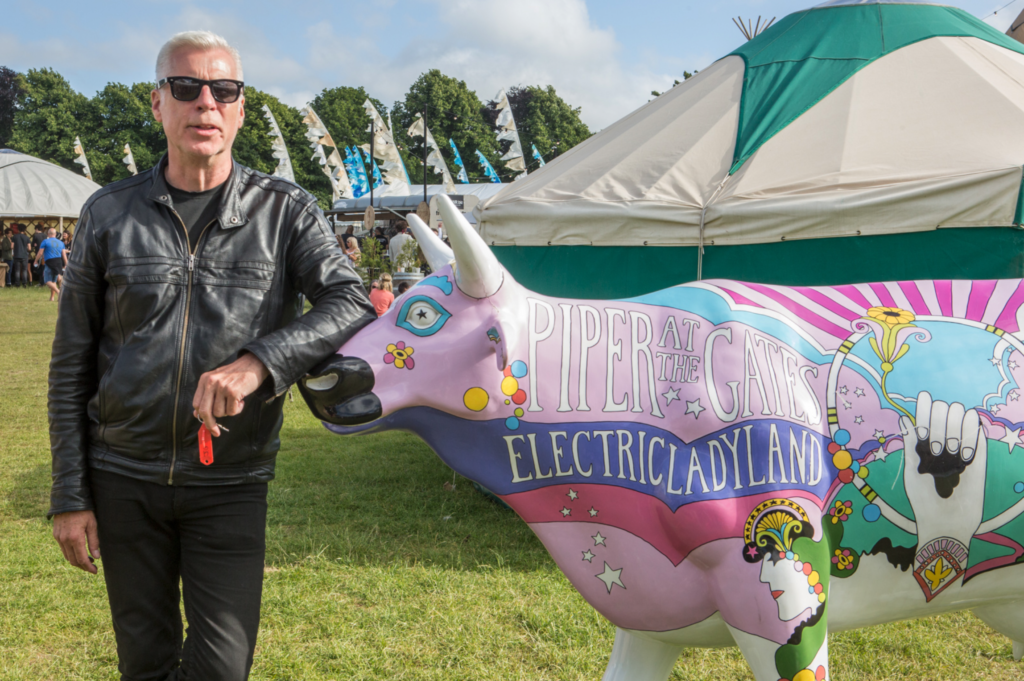 John Giddings, founder of Isle of Wight Festival, poses for a photograph. Imagery by Lee Blanchflower, Norwich Music Photographer