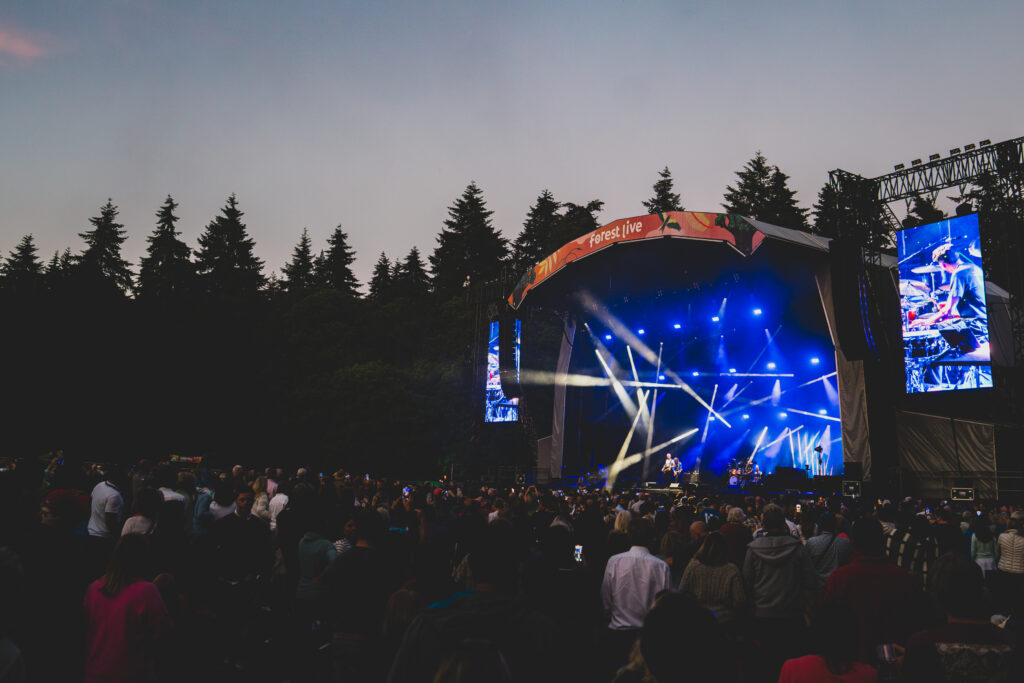 Forest Live 2024. Sting performs at Thetford High Lodge. Music Photography by Blanc Creative