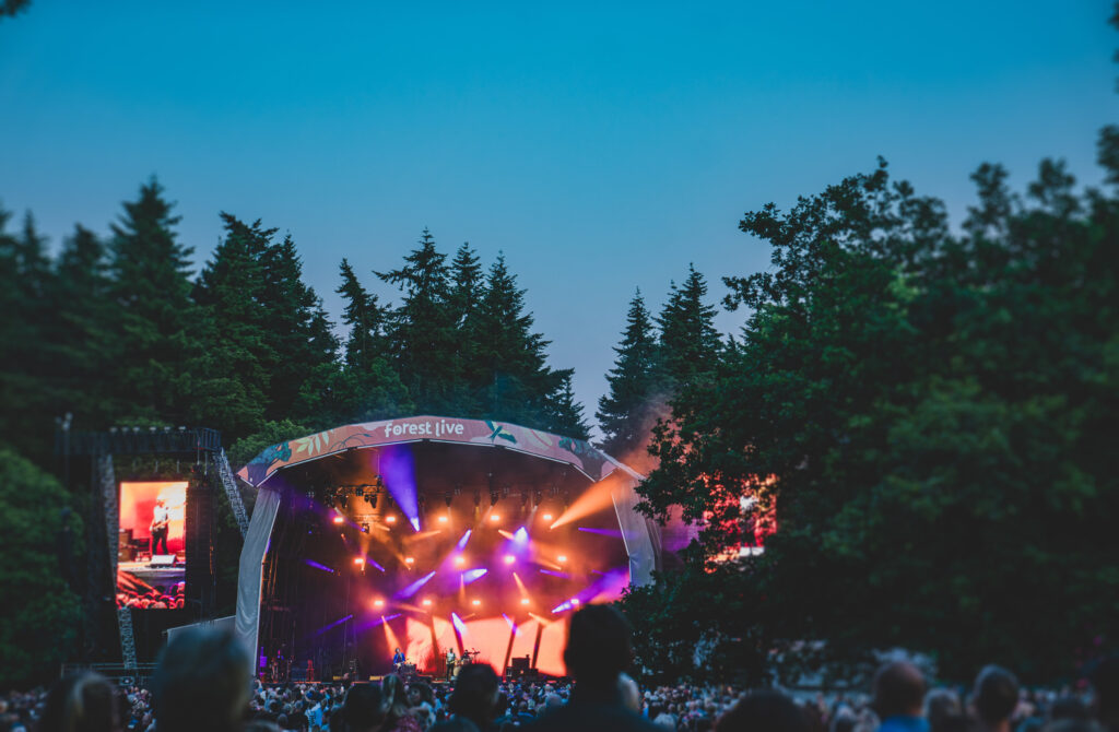 Forest Live 2024. Sting performs at Thetford High Lodge. Music Photography by Blanc Creative