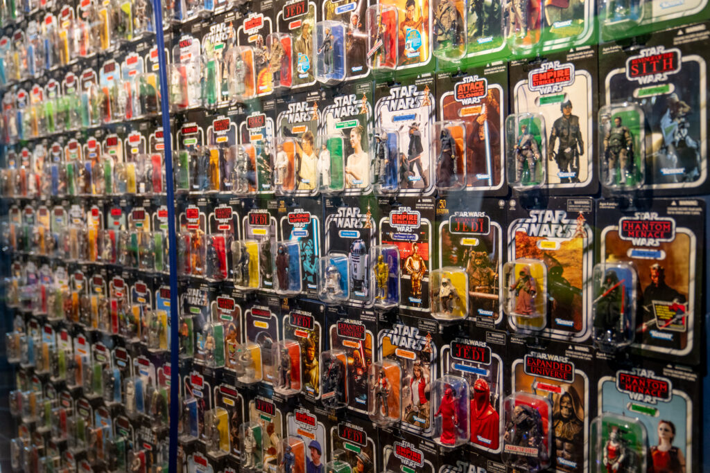 Norwich Star Wars collectibles at Cosmic Jo's - Photography by Blanc Creative