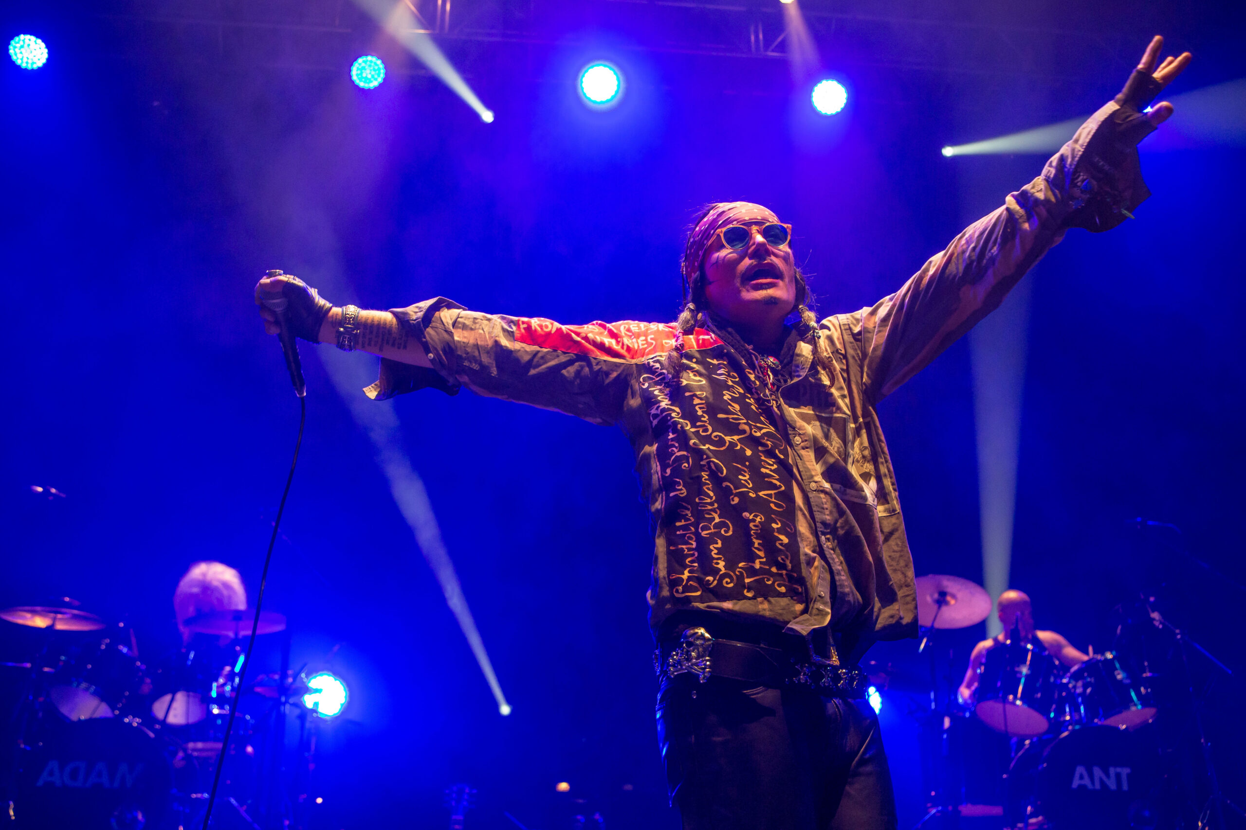 Adam Ant Concert Photography from Lee Blanchflower and Blanc Creative. More than Just Music