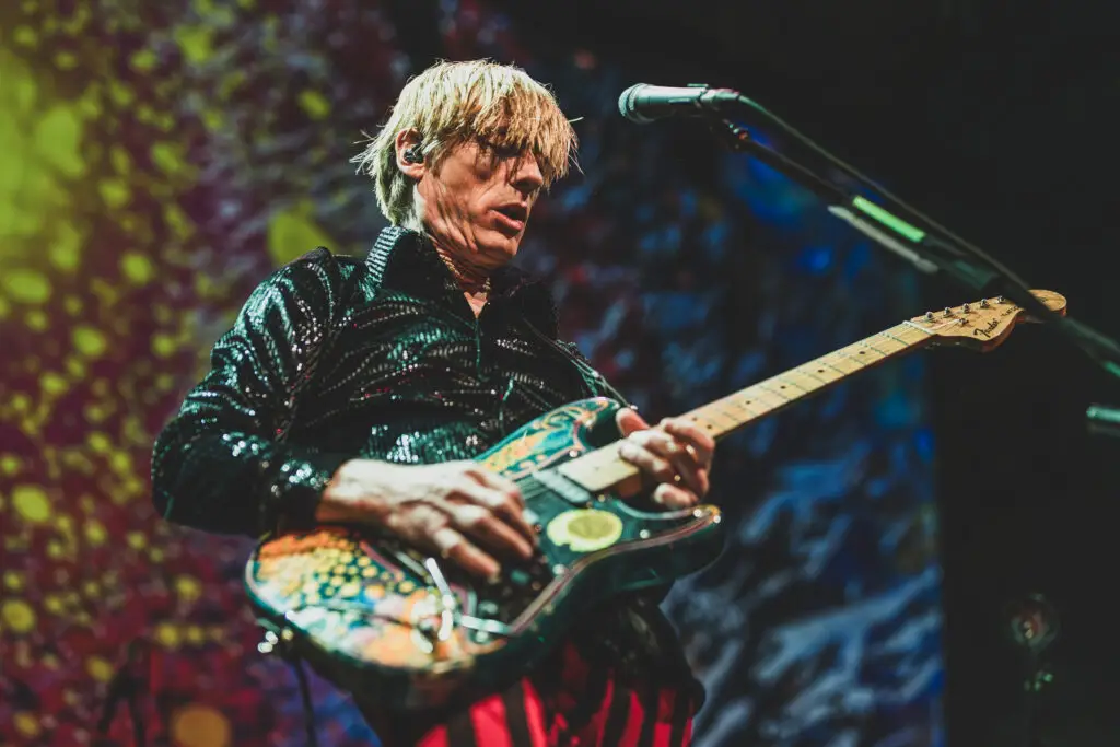 Kula Shaker perform with front man Crispian Mills in 2025