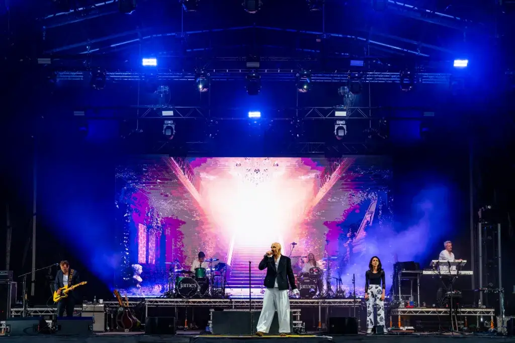 James. Concert Photography by Lee Blanchflower, More than Just Music.