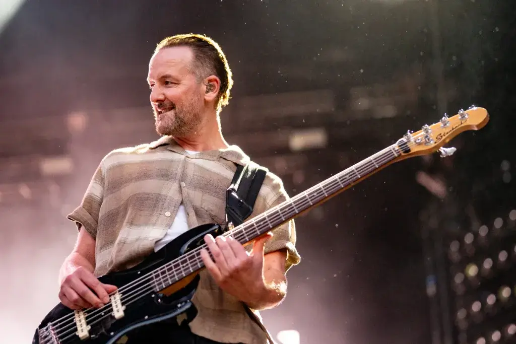 Danny O'Donoghue with The Script in concert in 2025 - Imagery by professional Music Photographer Lee Blanchflower, Blanc Creative