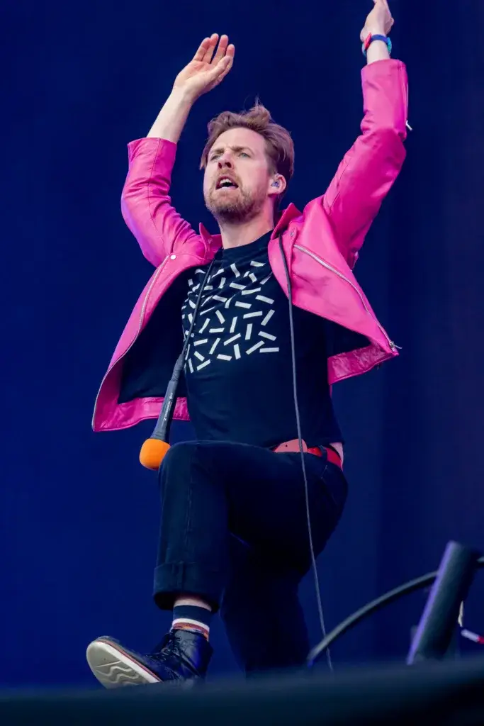 The Kaiser Chiefs in concert at Isle of Wight Festival in 2017 photographed by Norwich based Music Photographer. Lee Blanchflower of Blanc Creative