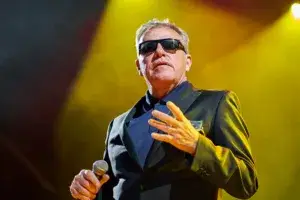 Madness in concert. The band headlined Forest Live 2022 at High Lodge in Thetford. Photography by Lee Blanchflower, Music Photographer