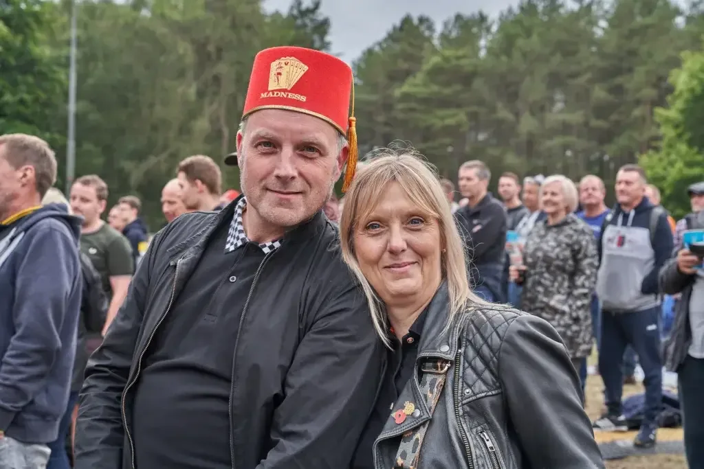 Madness in concert. The band headlined Forest Live 2022 at High Lodge in Thetford. Photography by Lee Blanchflower, Music Photographer