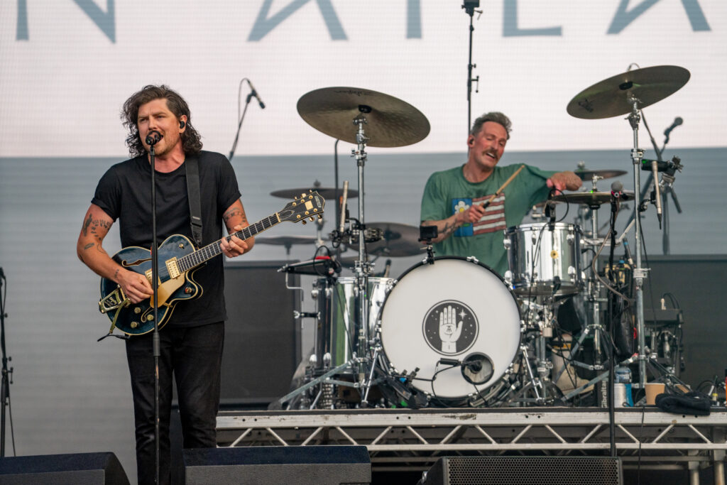 Blanc Creative Commercial Photography Norwich Twin Atlantic join Mcfly on tour at Thetford High Lodge as part of Forest Live 2026 - Blanc Creative Professional Concert P{holography in Norfolk