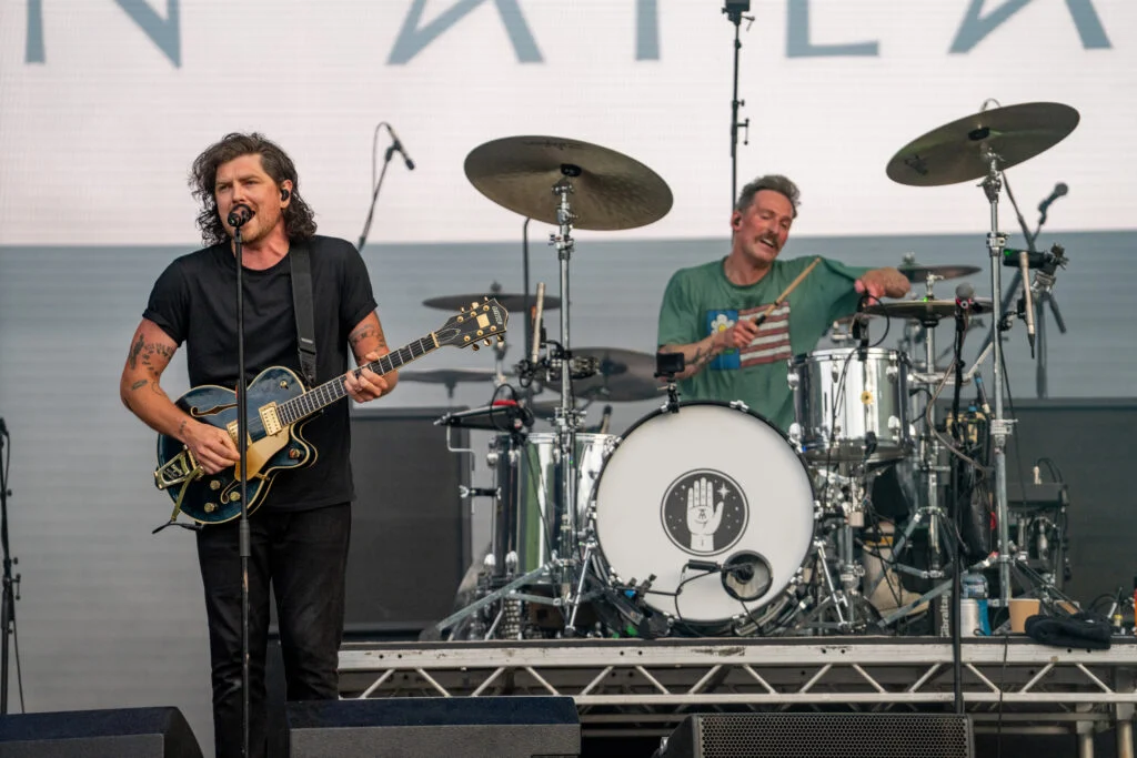 Twin Atlantic join Mcfly on tour at Thetford High Lodge as part of Forest Live 2026 - Blanc Creative Professional Concert P{holography in Norfolk