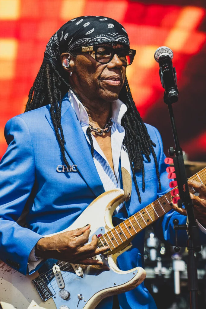 Nile Rodgers of CHIC at Forest Live Thetford 2026, High Lodge - Imagery from Lee Bloanchflower, Norfolk Music and Festival Photographer 
