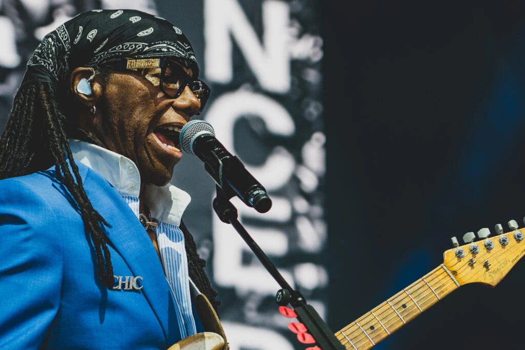 Nile Rodgers of CHIC at Forest Live Thetford 2026, High Lodge