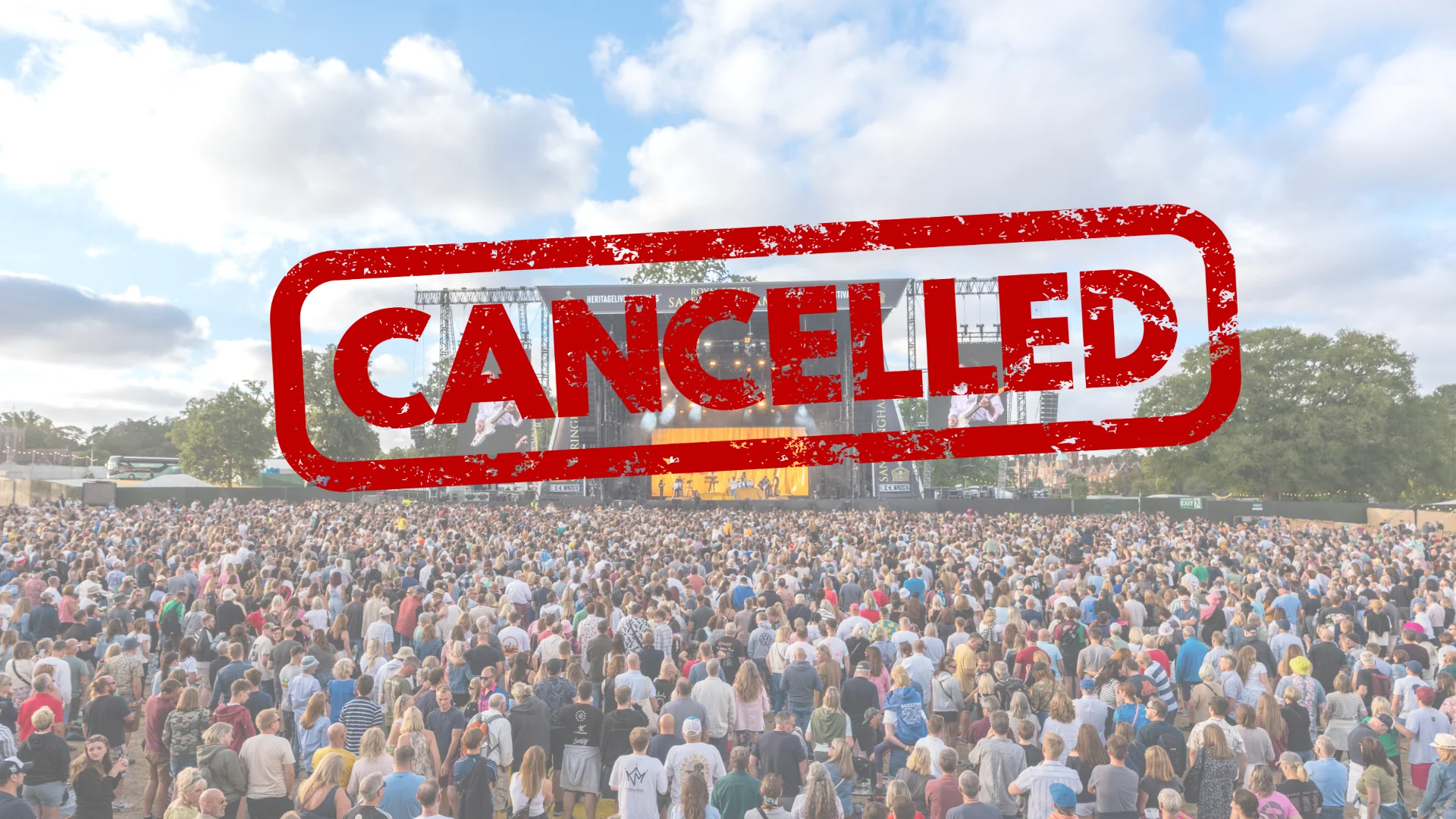 Heritage Live cancelled - Are Festivals slowly dying out. A music photographer's perspective on the state of the festival in 2026