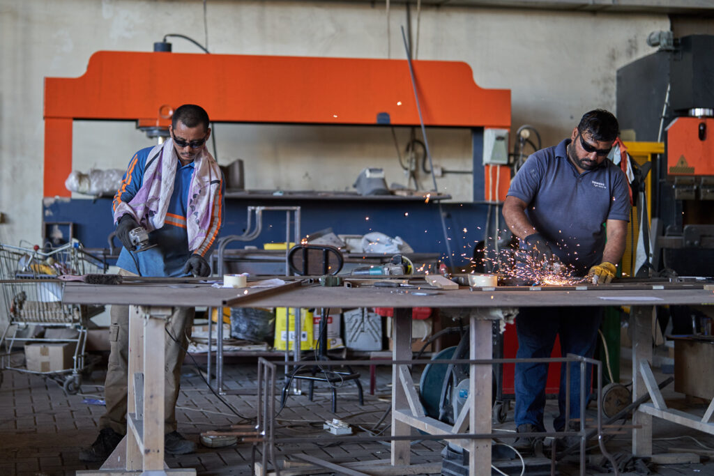 Welding and machining photographs for the manufacturing sector. Industrial Photography Norwich by Blanc Creative 