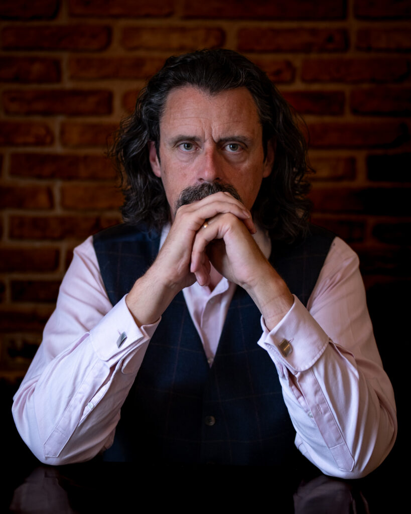 Business portrait Photography Norwich, Danny Kett of Rebel Bridge Studios photographed by Lee Blanchflower in Norwich City Centre