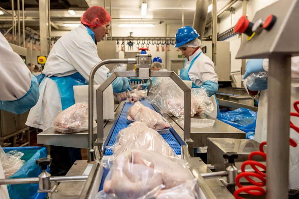 Industrial Photography for UK Food manufacturers. BVlanc Creative specialise in all types of industrial images.