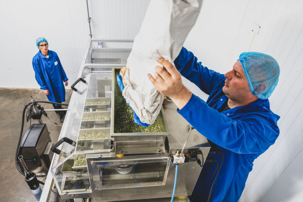 Industrial Photography for the Food industry by Blanc Creative in Norwich