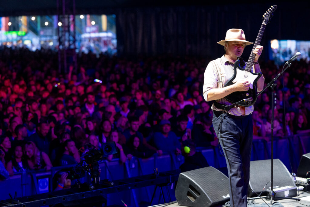 Pete Doherty and Babyshambles in 2026 performing at Rock n Roll Circus. Photography by Blanc Creative, a Professional Festival Photography based in Norwich and working at concerts and festivals across the UK